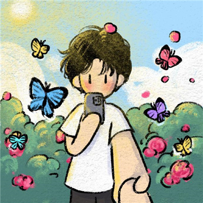 情侣头像可爱一人一张 520值得一用的情头大全