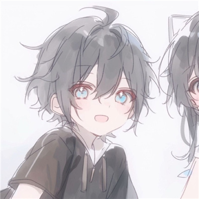 情侣头像动漫不张扬很幸福 元气爆棚的情头可爱