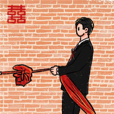 奔着结婚去的情侣头像👰 微信情侣头像 情侣专用