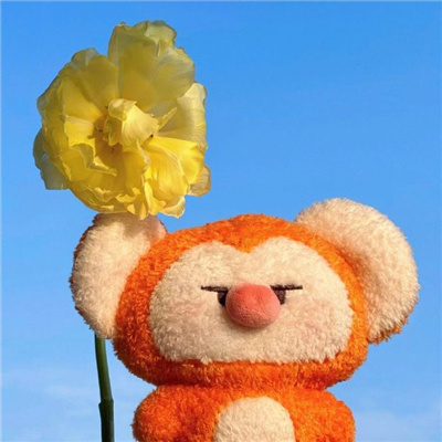 情侣头像卡通呆萌一对💑Q版情头一男一女可爱卡通