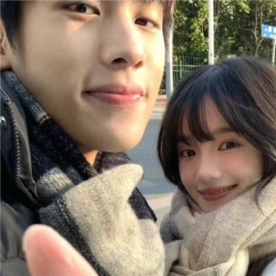 情侣头像真人一人一半💕情头不明显一人一半真人