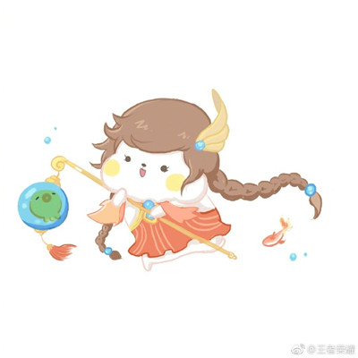 王者荣耀Q萌人物头像超可爱🌸最新王者荣耀女生头像萌萌哒