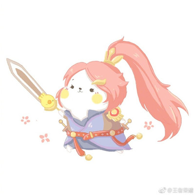 王者荣耀Q萌人物头像超可爱🌸最新王者荣耀女生头像萌萌哒