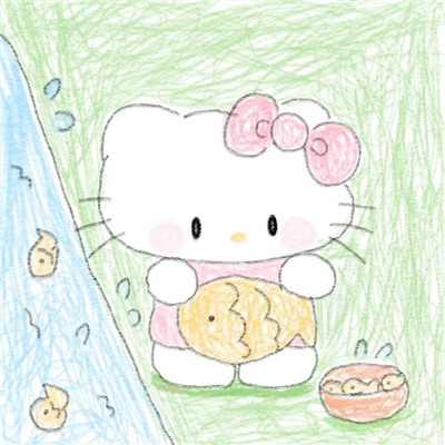 情侣头像卡通呆萌一对 qq卡通萌版青春校园情侣头像