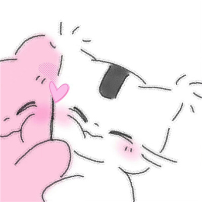 情头可爱萌情侣头像 情头可爱萌情侣头像一左一右不明显