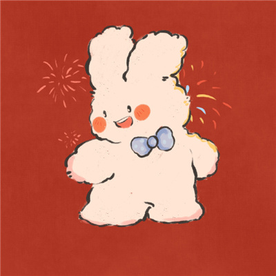 过年情头动漫一男一女可爱🎆精选除夕夜动漫情头