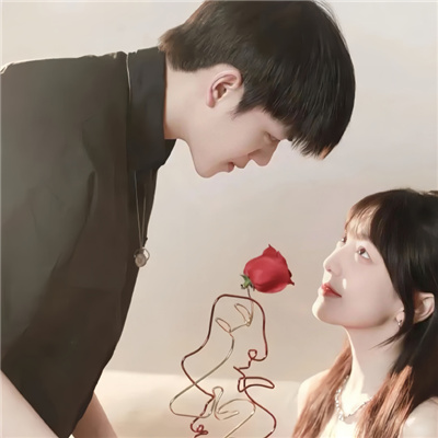 又撩又欲的禁欲系情侣头像 超撩人禁欲真人情侣头像