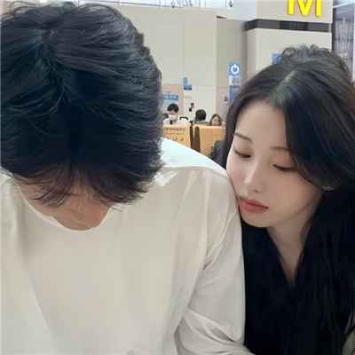 情侣头像真人ins风高级质感🌟高清情头ins高级质感