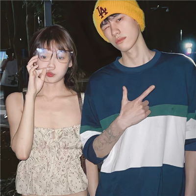 超级超级甜的情侣头像🤗精选ins风高级质感双人头像