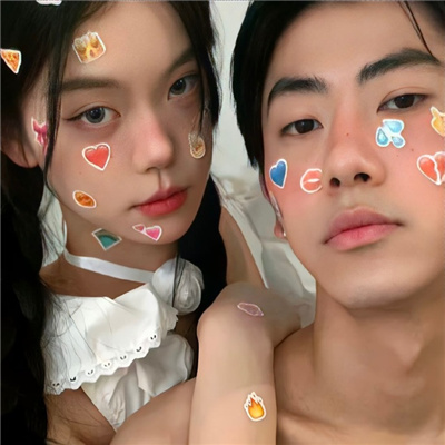 超级超级甜的情侣头像🤗精选ins风高级质感双人头像