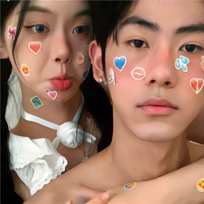 超级超级甜的情侣头像🤗精选ins风高级质感双人头像