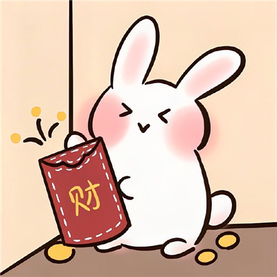 情侣头像动漫一男一女可爱🐰情侣头像可爱呆萌一对可爱情侣