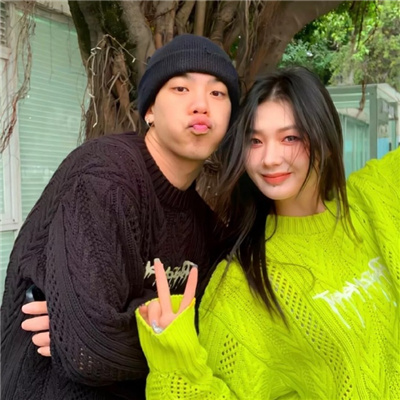 🖤冷酷情侣头像一男一女情头🔮又酷又飒的情侣头像