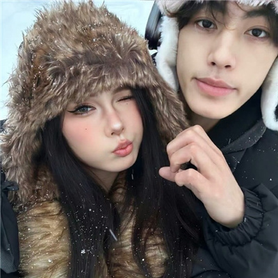 🖤冷酷情侣头像一男一女情头🔮又酷又飒的情侣头像