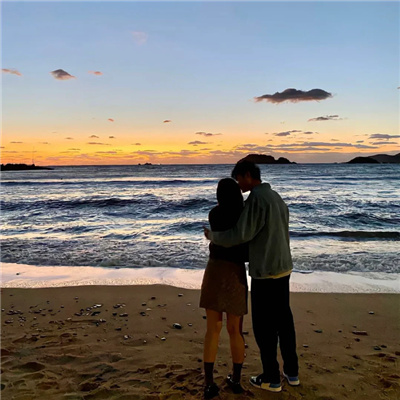 📸甜甜的情侣头像一对💖情侣头像真人超甜双人情头一对