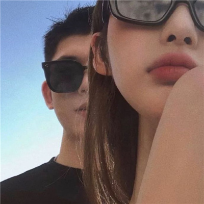 高冷情侣头像一男一女✨高冷风真人CP头像📷