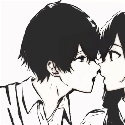 微信情头霸气高冷简约黑白⚔️情头像一人一半动漫高冷黑白