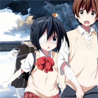 情侣头像动漫一男一女可爱✨动漫情头超甜超宠溺那种一人一半