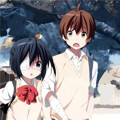 情侣头像动漫一男一女可爱✨动漫情头超甜超宠溺那种一人一半