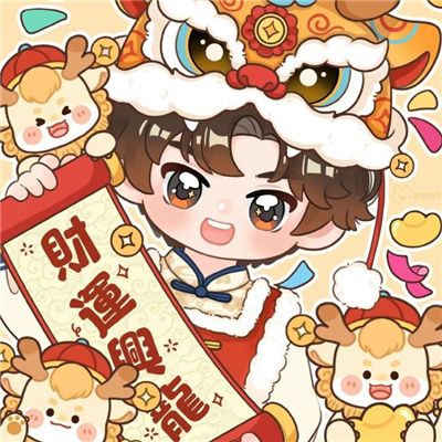 🧧新年情头可爱萌情侣头像🎊很罕见又很好看的情侣头像动漫