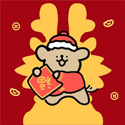 🧧招财带好运的情侣头像一对💰能带来好运的情侣头像