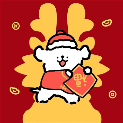 🧧招财带好运的情侣头像一对💰能带来好运的情侣头像