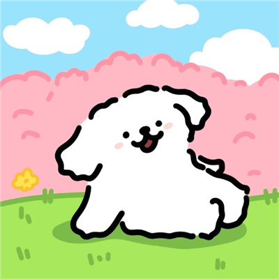 狗狗的情头一男一女🐶好看的小狗情侣头像