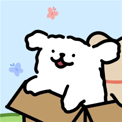 狗狗的情头一男一女🐶好看的小狗情侣头像
