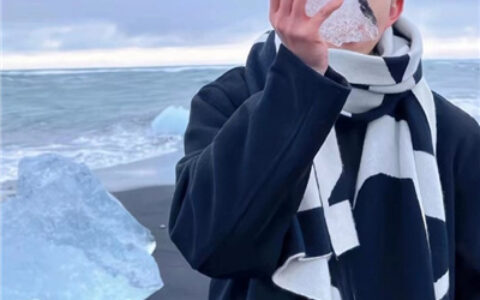 雪景情侣头像一男一女❄️精选冬日氛围感雪景情头