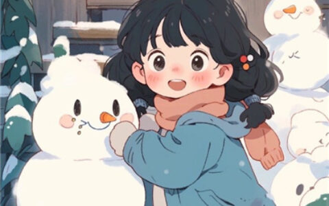 冬日可爱情侣头像⛄精选幸福感爆棚的冬日动漫情头