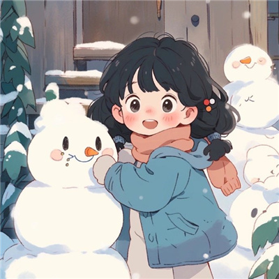 冬日可爱情侣头像⛄精选幸福感爆棚的冬日动漫情头