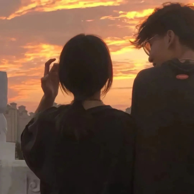 背影情侣头像图片唯美🌇精选ins高级质感小众情头