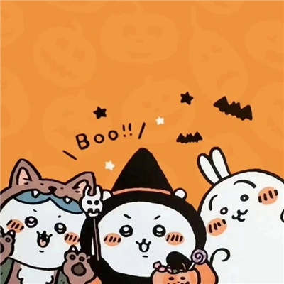 万圣节情头动漫可爱🎃精选搞怪可爱的卡通情头
