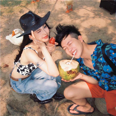 情侣头像ins高级质感真人🌹精选浪漫治愈系情头