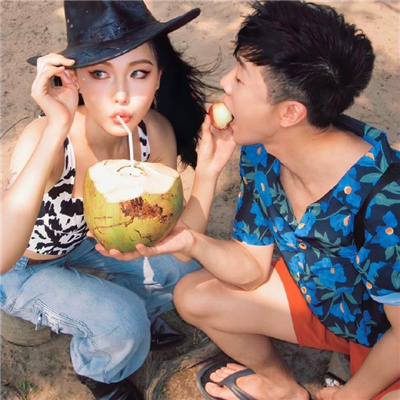 情侣头像ins高级质感真人🌹精选浪漫治愈系情头