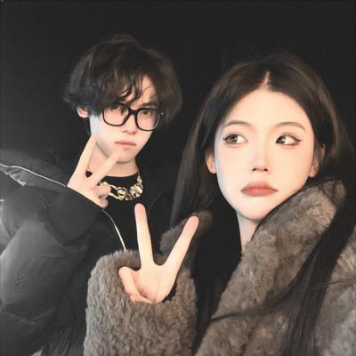 情侣头像幸福甜蜜一男一女🍬精选甜到心尖的爆款情头