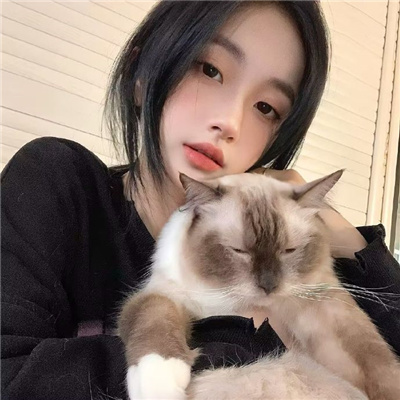 真人女头ins风可爱🌈女生头像ins高级质感