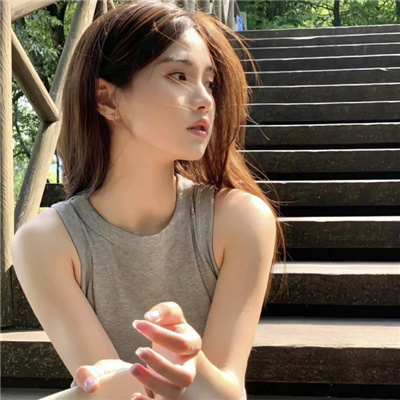 真人女头ins风可爱🌈女生头像ins高级质感