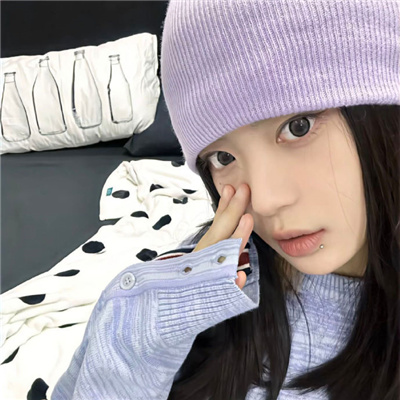 真人女头ins风可爱🌈女生头像ins高级质感