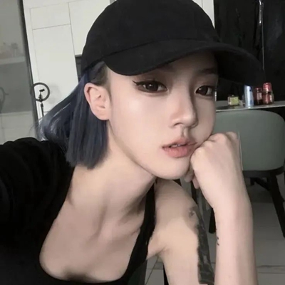 头像女真人ins高级质感遮脸🎩女生头像ins高级感黑色系霸气冷酷