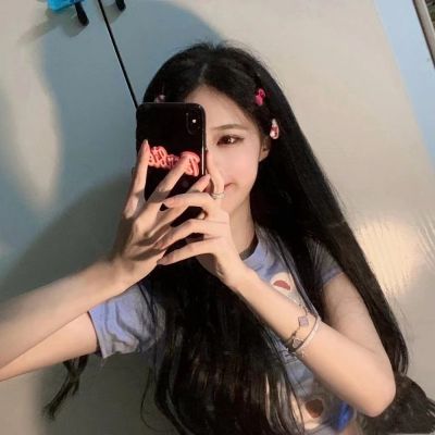 清纯女生头像侧脸长发🌿精选甜美唯美的侧脸头像