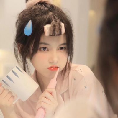 清纯女生头像侧脸长发🌿精选甜美唯美的侧脸头像