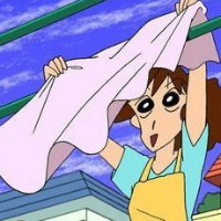 情侣头像蜡笔小新一男一女🎭蜡笔小新情头 情侣 双人