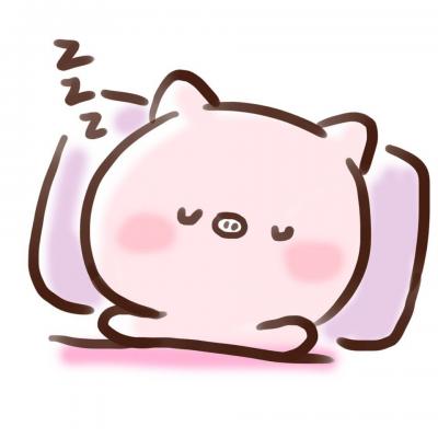 小猪情侣头像一左一右🐷精选呆萌卡通猪猪情头