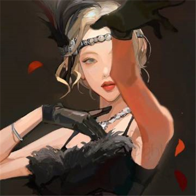 手绘头像女生唯美气质🎨精选颜值一绝的动漫女头