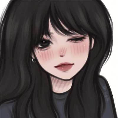 手绘头像女生唯美气质🎨精选颜值一绝的动漫女头