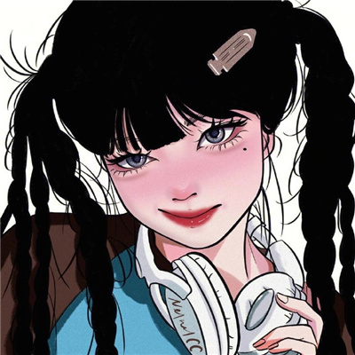 手绘头像女生唯美气质🎨精选颜值一绝的动漫女头