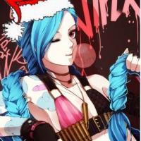 LOL卡通Q版金克丝头像🎀英雄联盟金克斯头像图片