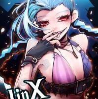 LOL卡通Q版金克丝头像🎀英雄联盟金克斯头像图片