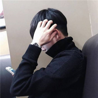 超拽帅气男生背影头像大全💞幸福到白头的温柔誓言